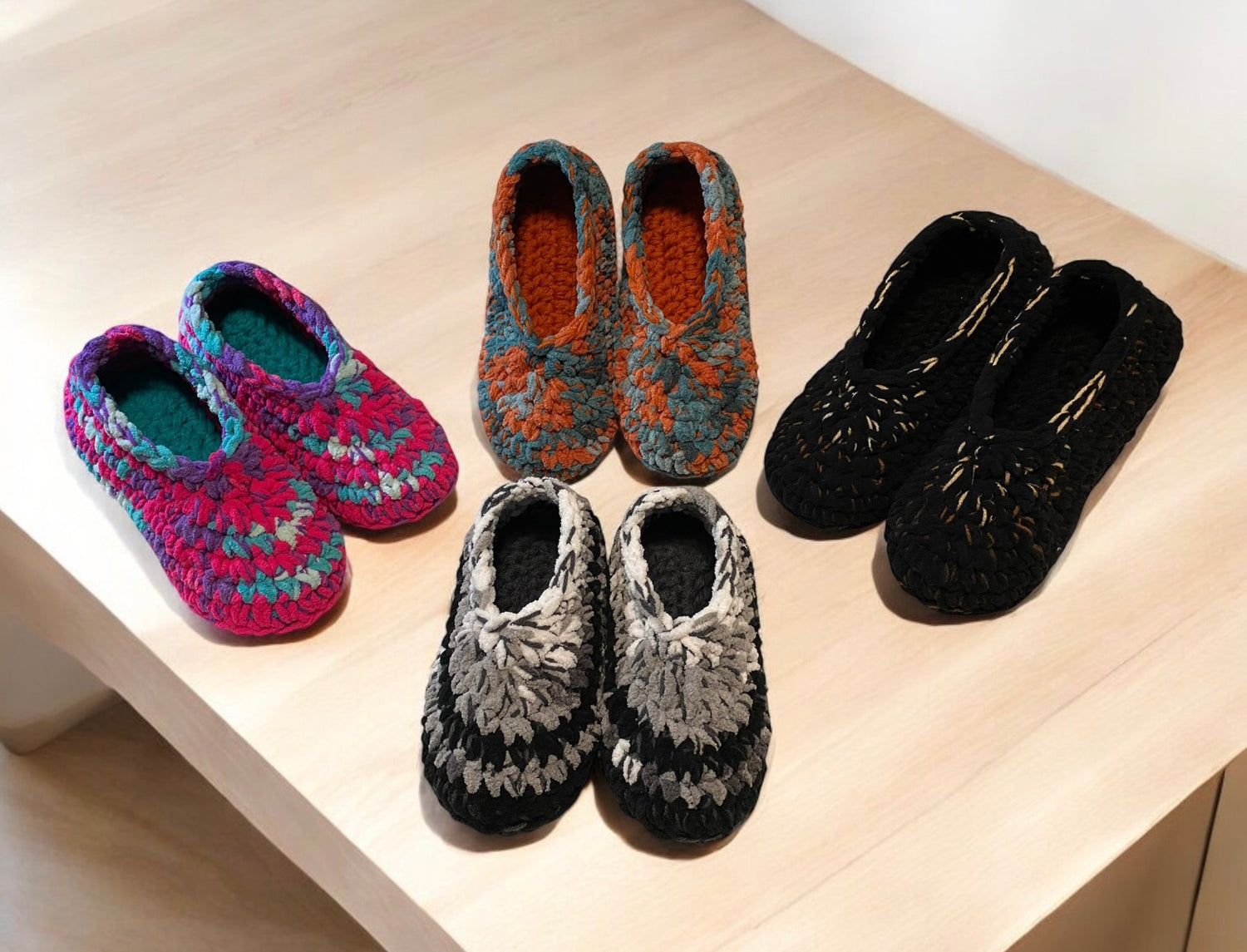 Crocheted Slippers